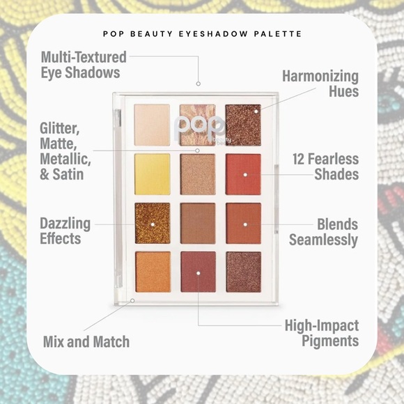 🏷️ fire fit set of 12 eye shadow palette set - Picture 4 of 17